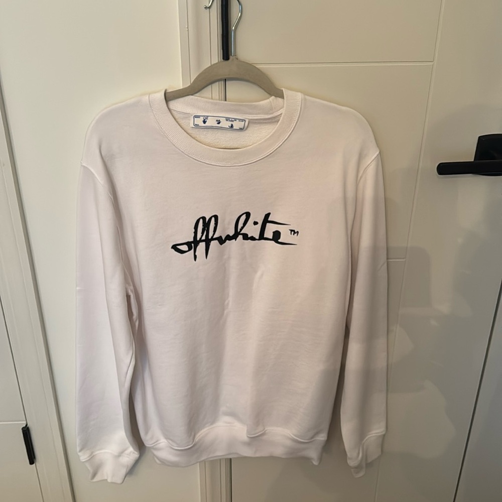 Off white logo sweatshirt